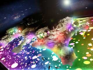 【墨田水族館】據說企鵝展區即將引進具有夢幻色彩的『投影映射技術』喔！