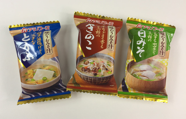 即席味噌汤(天野食品)