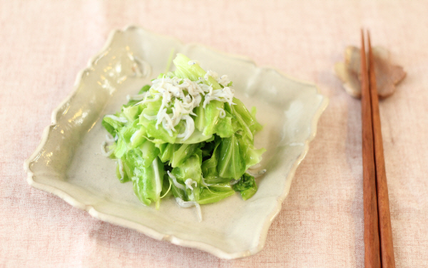 3分鐘即可完成當季蔬菜美味佳餚！春高麗菜&amp;煮魩仔魚微波料理