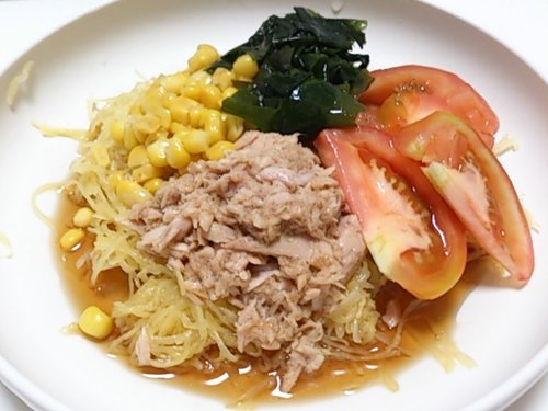 【食譜食譜】低卡路里低糖份!不用麵做的涼麵,金絲瓜中華風涼麵