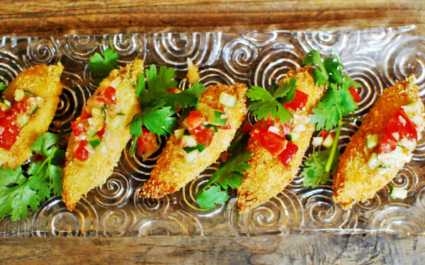 【食譜】新感覺美味！夏季蔬菜的秋葵整條變身為可樂餅