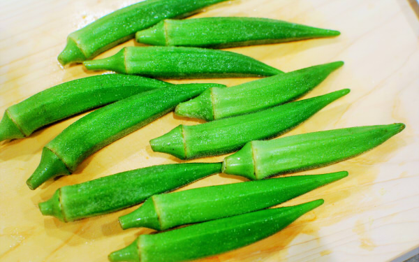 夏季蔬菜的秋葵好好吃！　新感覺可樂餅