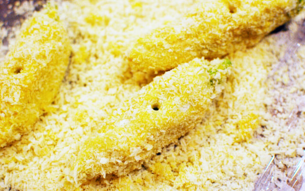 夏季蔬菜的秋葵好好吃！　新感覺可樂餅