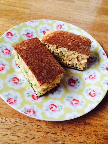 【食譜】不弄髒手簡單方便！用塑膠袋製作鹹味鬆餅