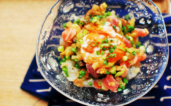 【食譜】「寶藏山」好吃大變身！亞麻仁油涼拌生魚片與醃蘿蔔