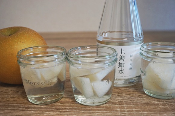 【邁向人生的幸福】試調話題熱烈沸騰中的絕對好喝「梨子日本酒sangria」/不喝絕對後悔的「極樂之味」！