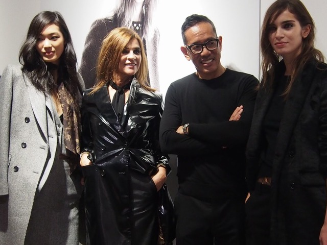 Carine Roitfeld訪日。接近發賣日，發表和UNIQLO攜手合作的商品