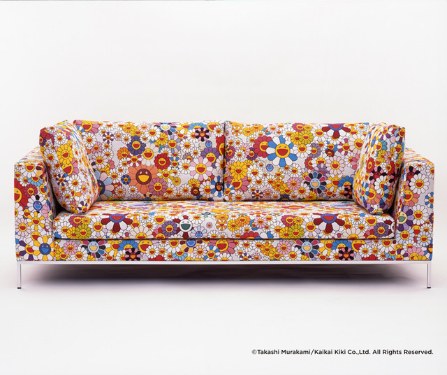 村上隆的代表作「花朵」淹沒店內全體的「村上隆的花朵咖啡廳」開幕