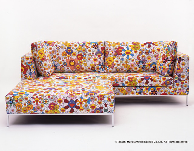 村上隆的代表作「花朵」淹沒店內全體的「村上隆的花朵咖啡廳」開幕