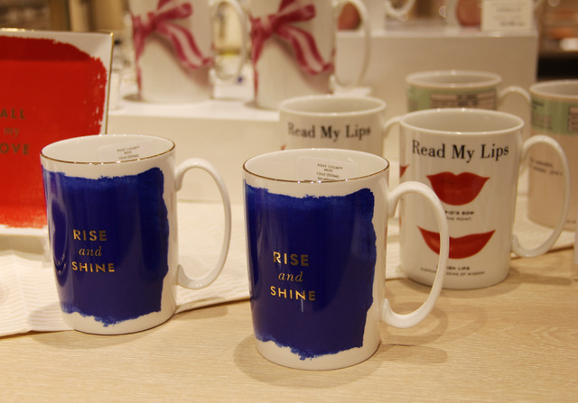 Kate Spade未在日本販售的香檳酒杯等餐具在新宿伊勢丹期間限定登場