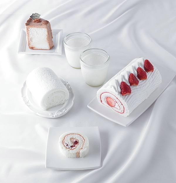 伊勢丹新宿店所提出的“外表也很絲質的”純白甜點（照片僅供參考）