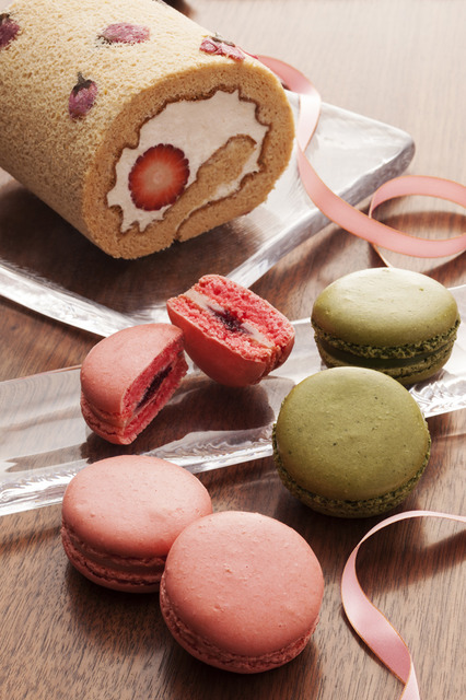 櫻花馬卡龍（5入裝 1,250日圓）