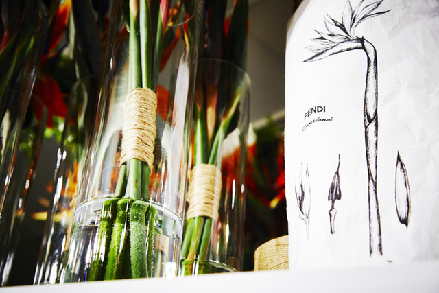 FENDI於巨大快閃店「FENDI 銀座店」內開設限時花店「FENDI FLOWER SHOP by AZUMAMAKOTO」