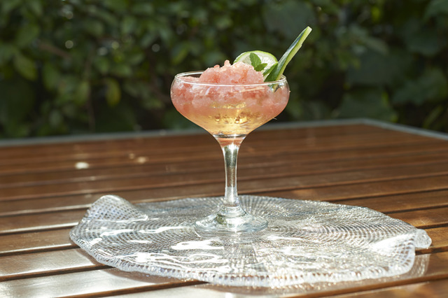 「西瓜與萊姆之法式冰沙」