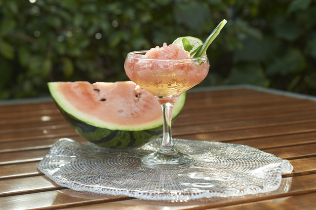 「西瓜與萊姆之法式冰沙」