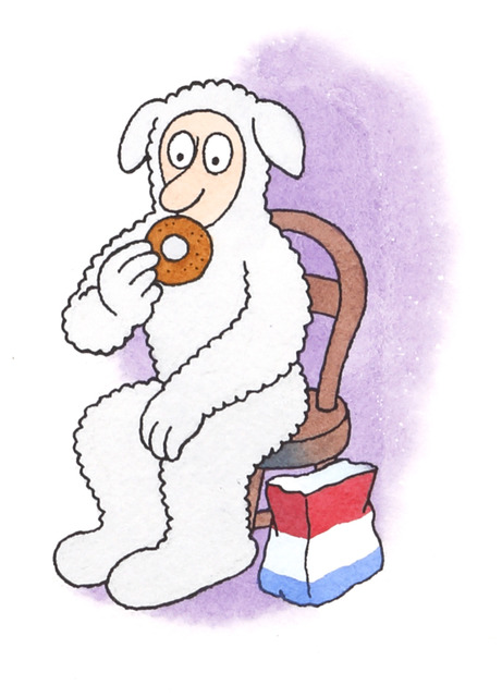 出自佐佐木Maki『羊男的聖誕節』（講談社） 1985年 私人收藏