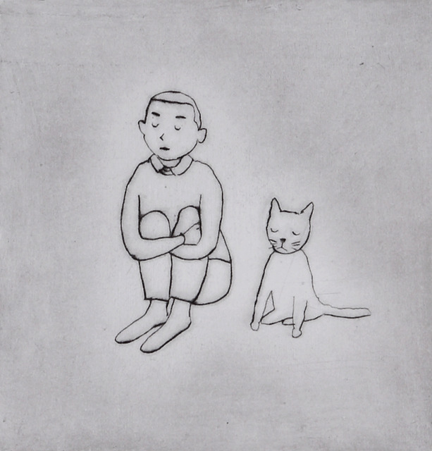 大橋步  「為貓取名字」 出自『村上收音機 3：喜歡吃沙拉的獅子』（MAGAZINE HOUSE） 2012年 私人收藏