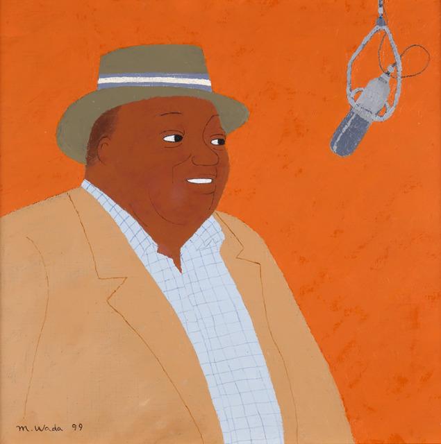 和田誠　「吉米・羅辛」 出自『爵士群像 2』（新潮社） 1999年 私人收藏