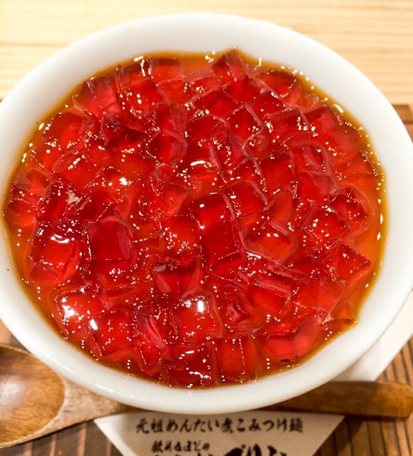 拉麵店竟然有一道美食極品「喝的布丁」？「元祖 明太煮沾麵」的隱藏美食