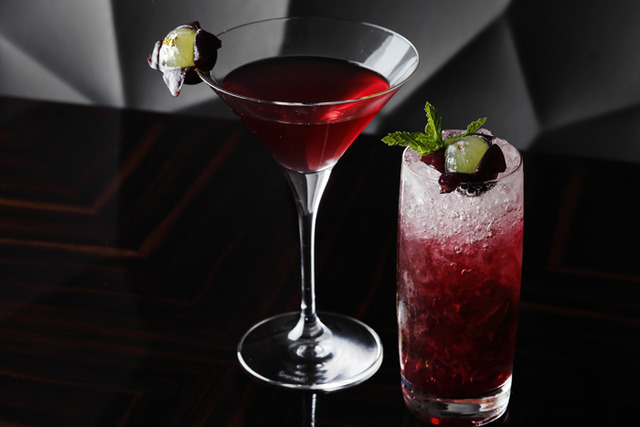 Prive的「巨峰與伯爵茶之側車」與「巨峰之莫吉托」（各2,400日圓）