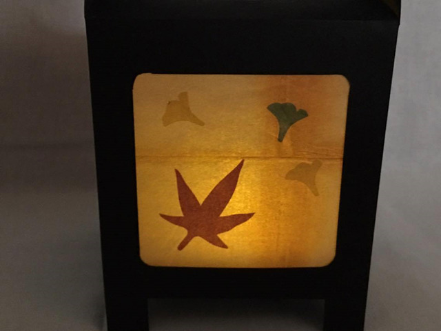 和紙的燈籠製作