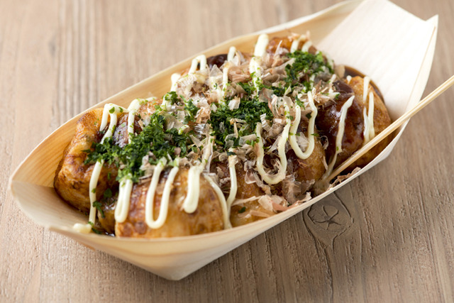 ARK HiLLS CAFE的「章魚燒」(400日圓)