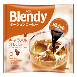 Blendy焦糖咖啡歐蕾膠囊