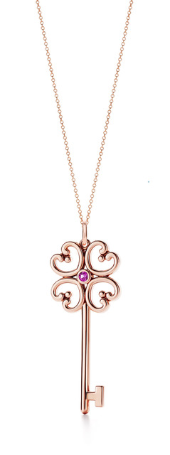 「Tiffany Quatra Heart Key」（9萬2,000日圓）
