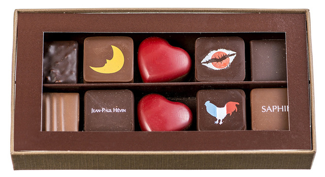 JEAN-PAUL HEVIN 的「巧克力盒」（10入裝／含稅3,969日圓）