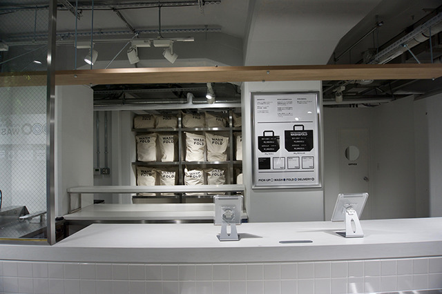 代客洗衣・水洗洗滌・投幣式洗衣店「WASH&FOLD」在中目黑高架下開幕