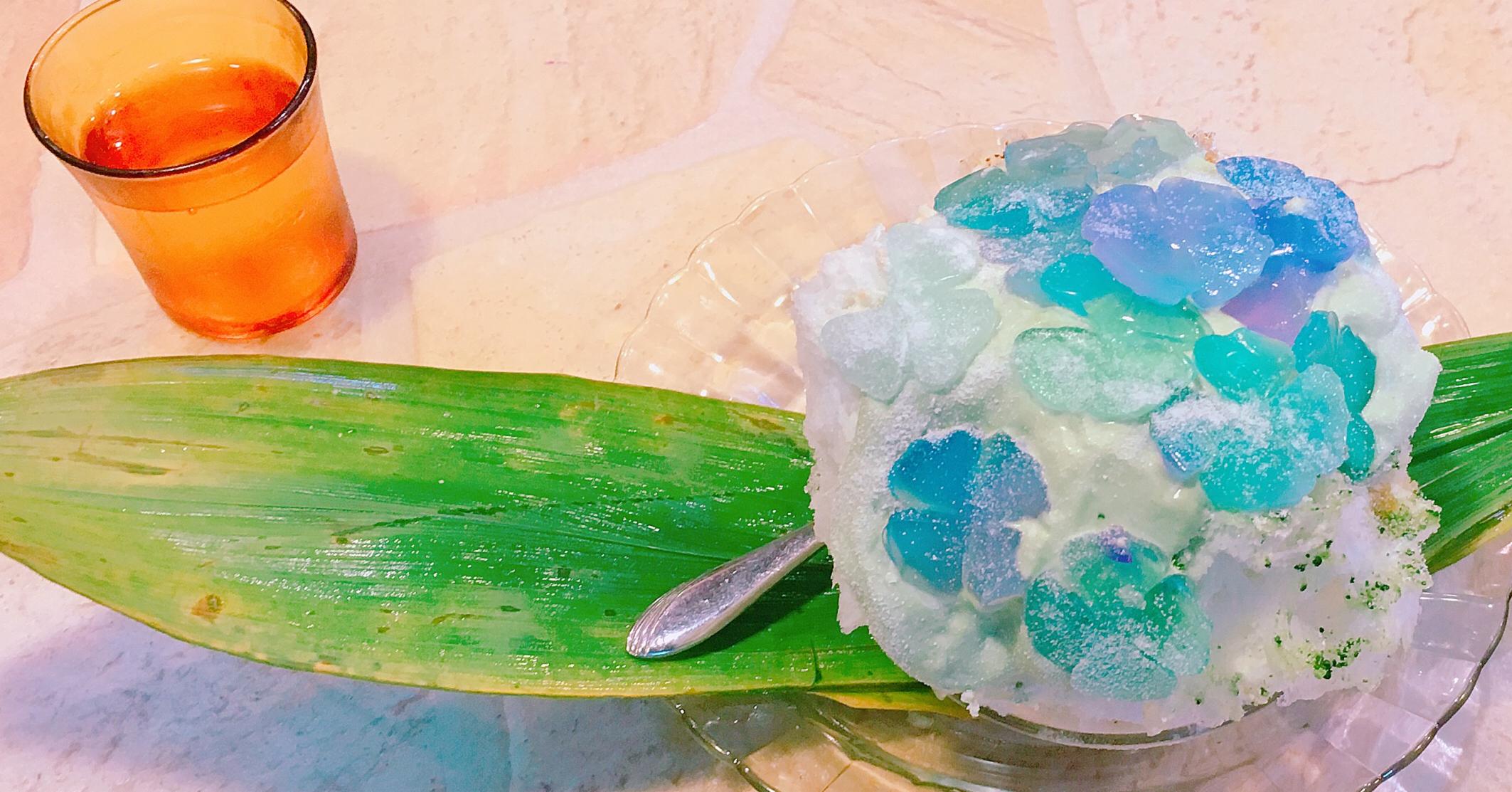 東京IG打卡名店!最適合夏天的美麗紫陽花刨冰超美味