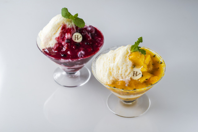 Glace Pilee Tropic(熱帶水果口味)/ Fruits Rouges(紅色水果口味) (各含稅1,512日圓)