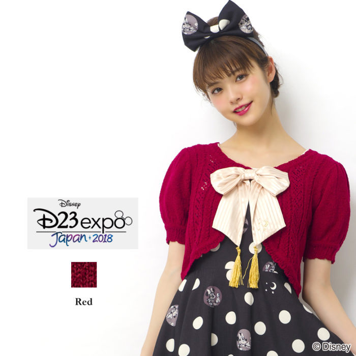 secrethoney迪士尼公主洋裝D23expo2018米妮款加紅色小外套