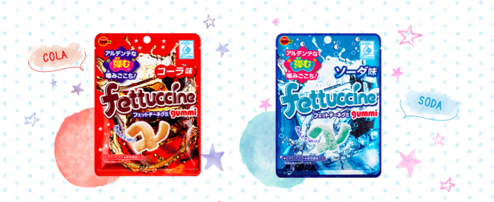 北日本fettuccine軟糖可樂蘇打口味