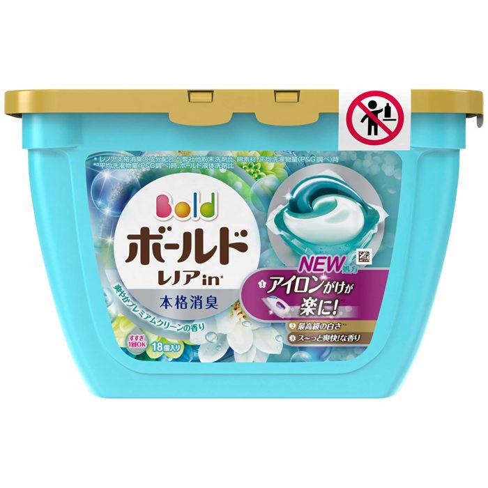 日本P&G第三代3D洗衣膠球豪華潔淨香氛