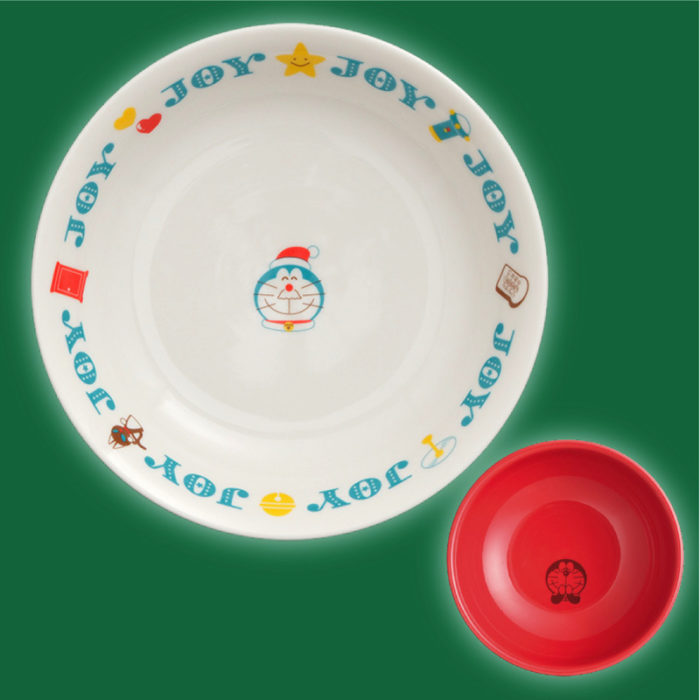 哆啦A夢聖誕碗盤組2