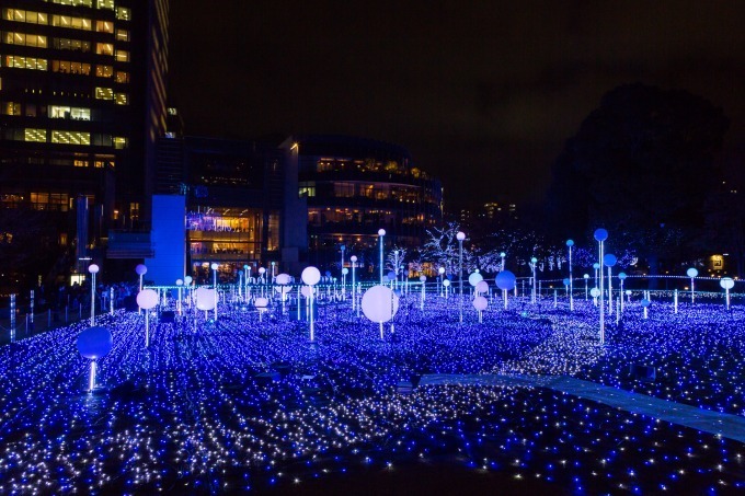 東京中城聖誕點燈意象