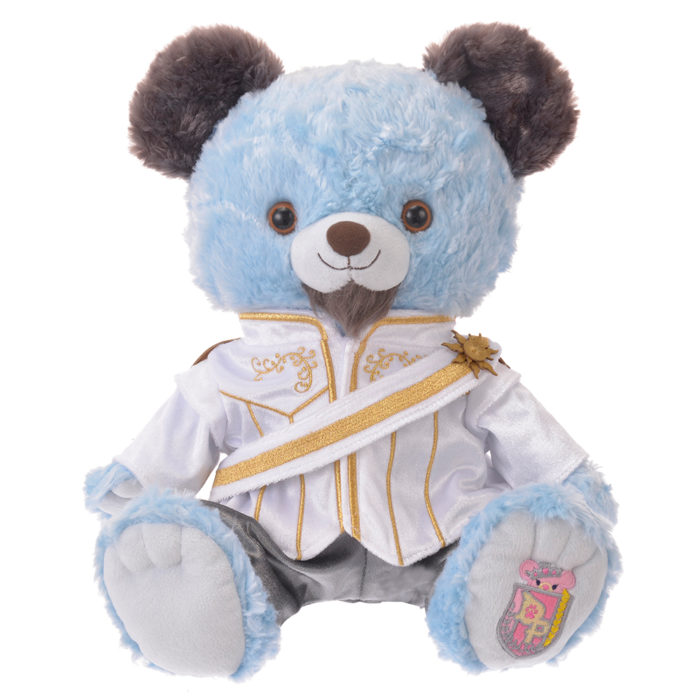 日本迪士尼商店大學熊UniBearsity公主熊PrincessBear_魔法奇緣長髮公主費林禮服