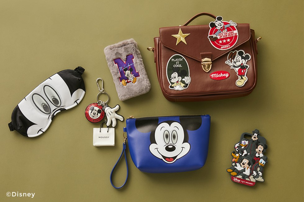 日系品牌MOUSSY 联名迪士尼Disney， 庆祝米奇90周年纪念商品上市啰