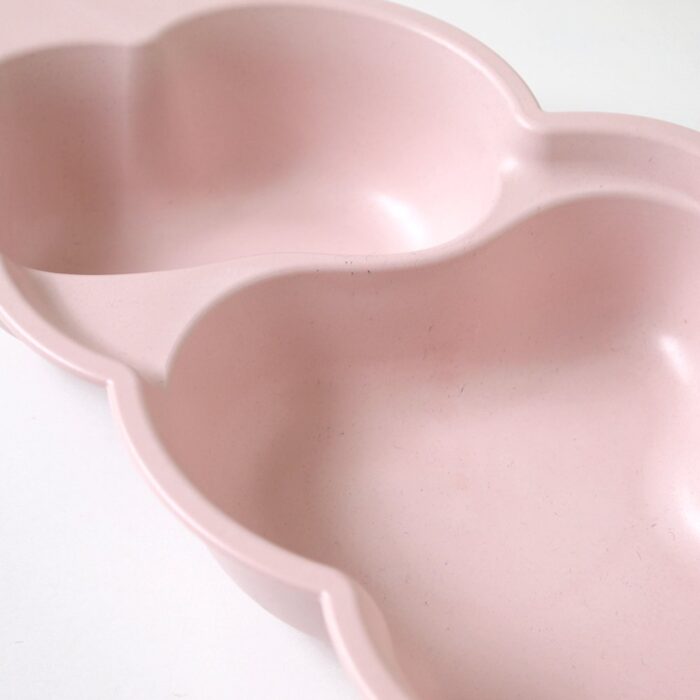 10mois_mamamanma雲朵餐盤組_粉紅盤邊緣造型