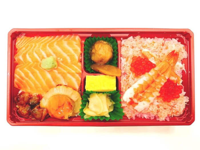 築地壽司清 MARU清「蝦子．螃蟹．鮭魚便當」