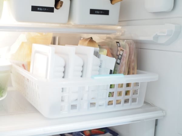 DAISO 可疊式冰箱分區整理盒(寬版) 統一存放經常使用食材