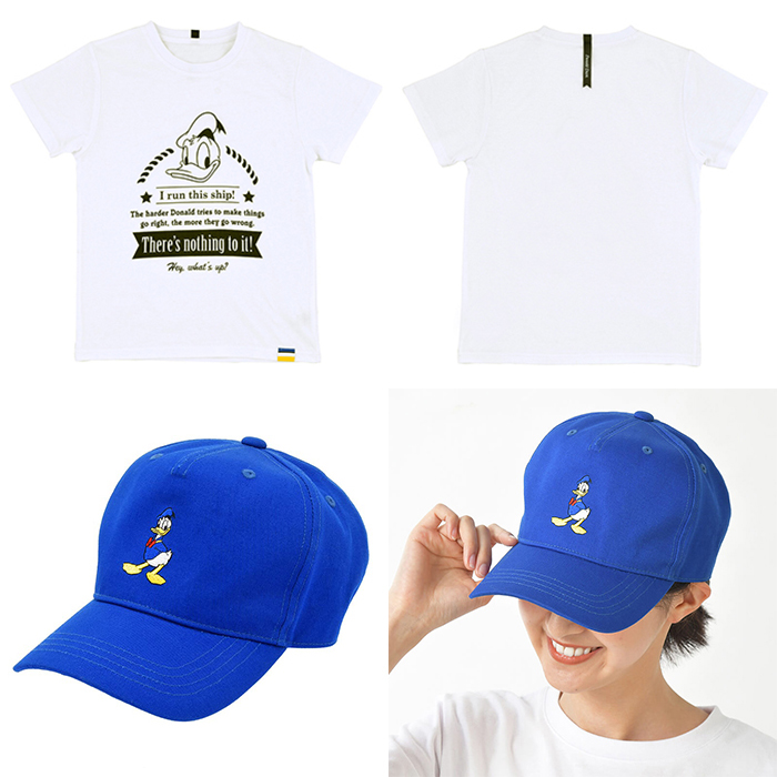 Logo短袖T恤 / 刺繡老帽