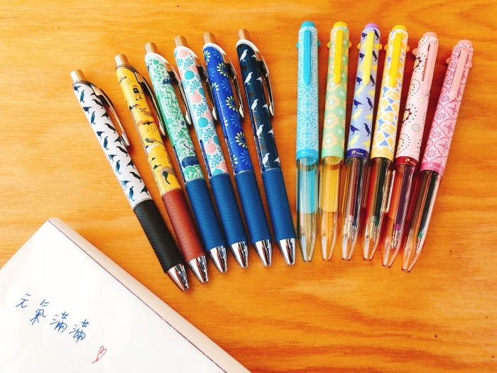 Pentel 花草系及印花樂聯名文具登場！還有機會抽Canon iNSPiC隨身印