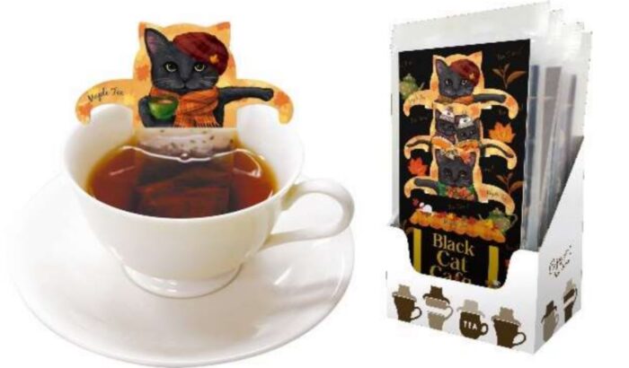 黑貓茶包楓糖茶口味