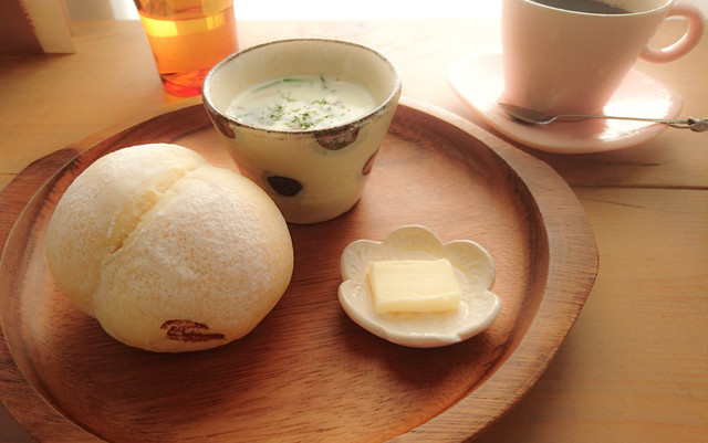 札幌 Cafe Kauri 麵包濃湯套餐