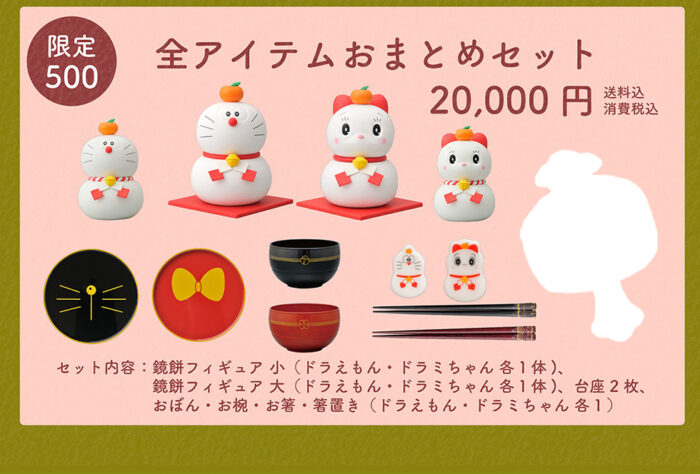 日本郵局哆啦A夢2020新年商品預購_超值組合_全商品組合