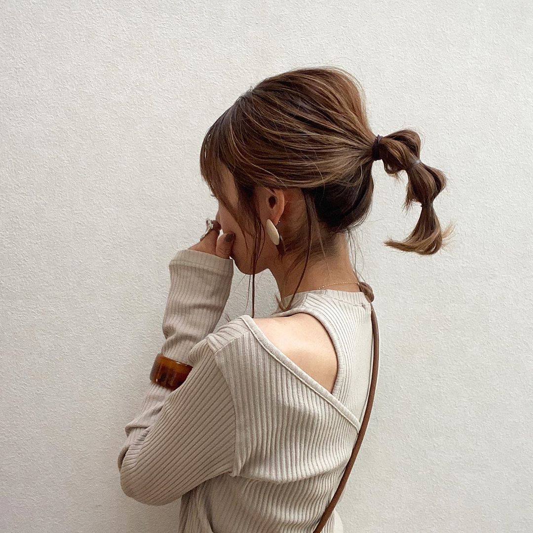 洋蔥辮鮑伯造型:側面