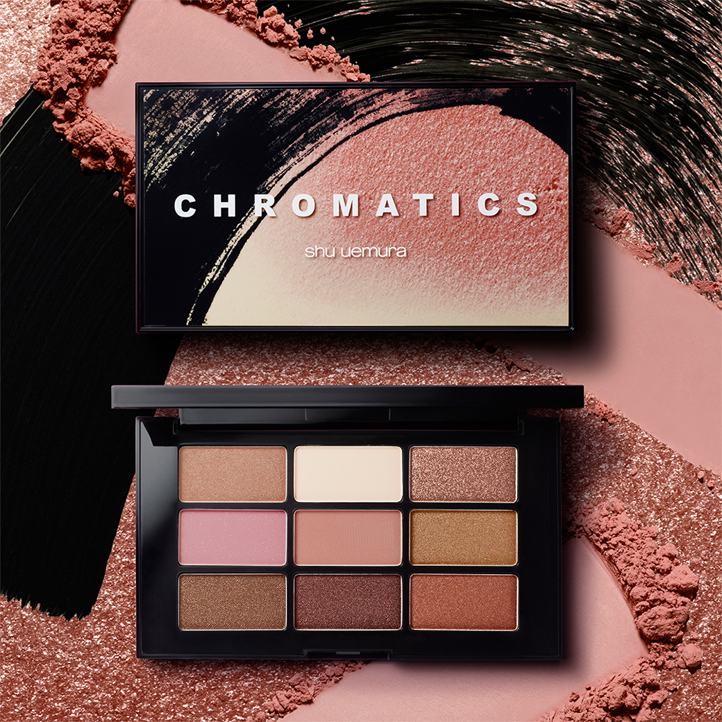 植村秀時尚大師9色眼影盤 #櫻花柔粉