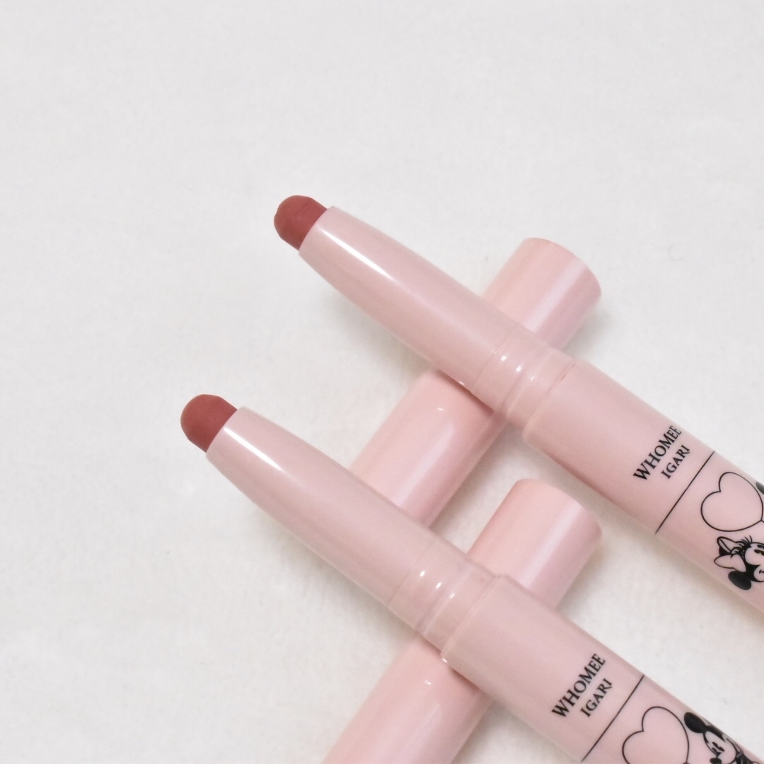 WHOMEE Mickey & Minnie 霧面蠟筆唇膏